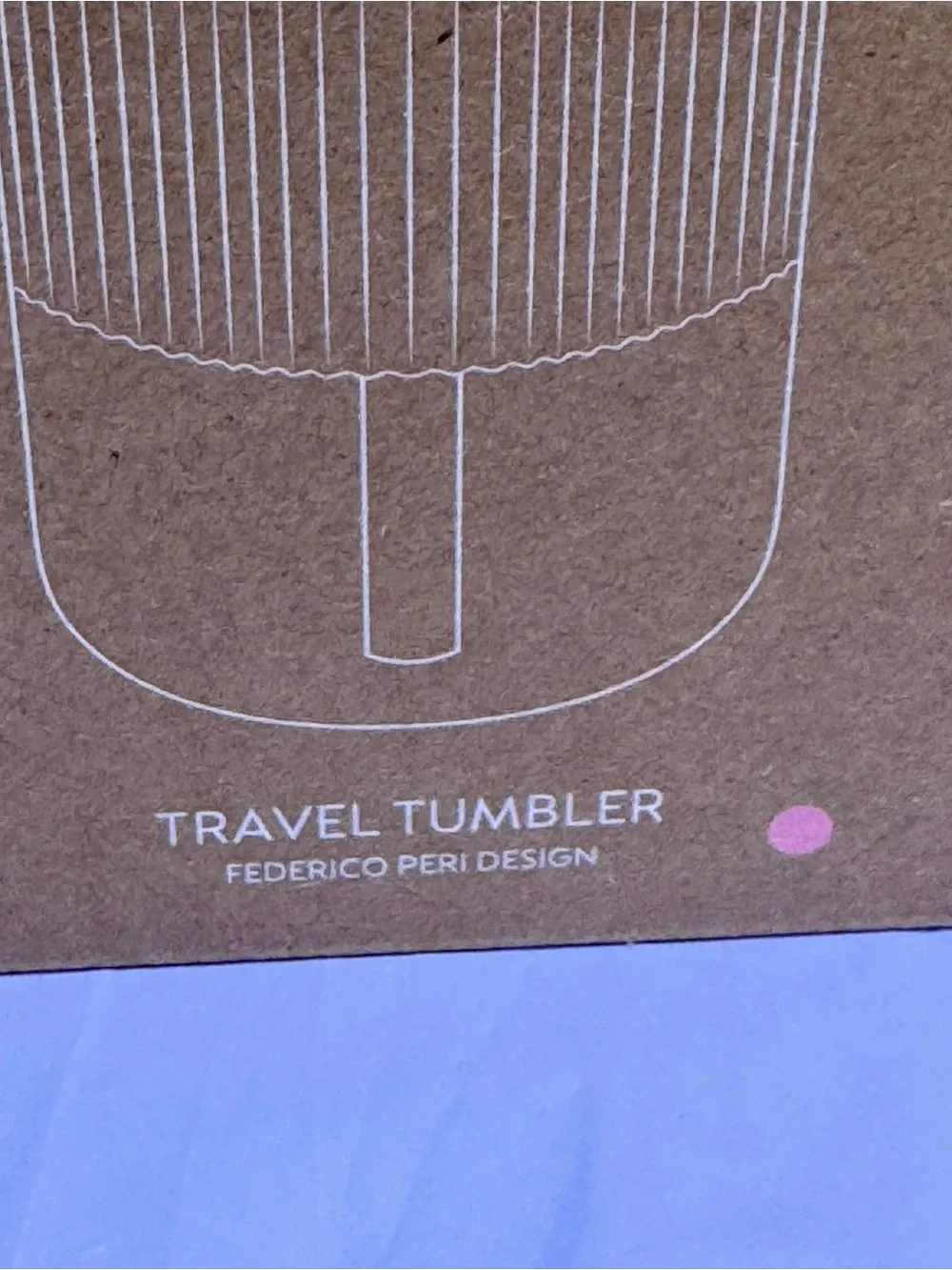 Nespresso Travel tumbler Bubbles gum color Party +🎁
